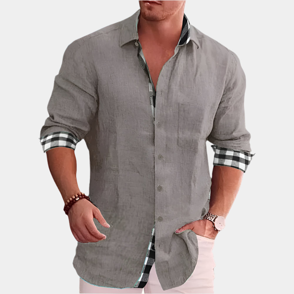 Arvenis UrbanEase Button-Down Shirt - Arvenis Co.