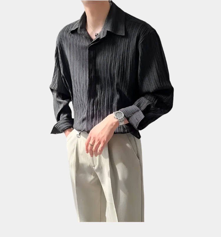 Vintage Long-Sleeved Shirt - Arvenis Co.