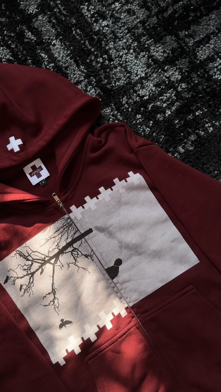 TWO SIDED WORLD HOODIE