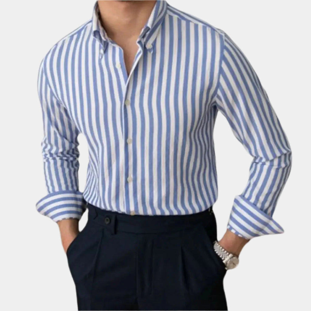 Regal Seersucker Shirt - Arvenis Co.