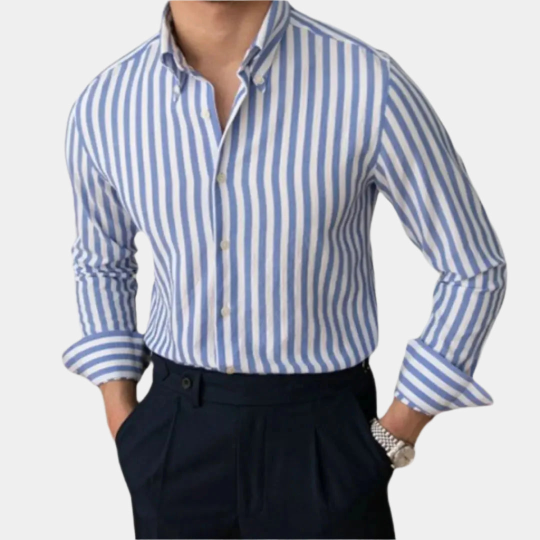 Regal Seersucker Shirt - Arvenis Co.