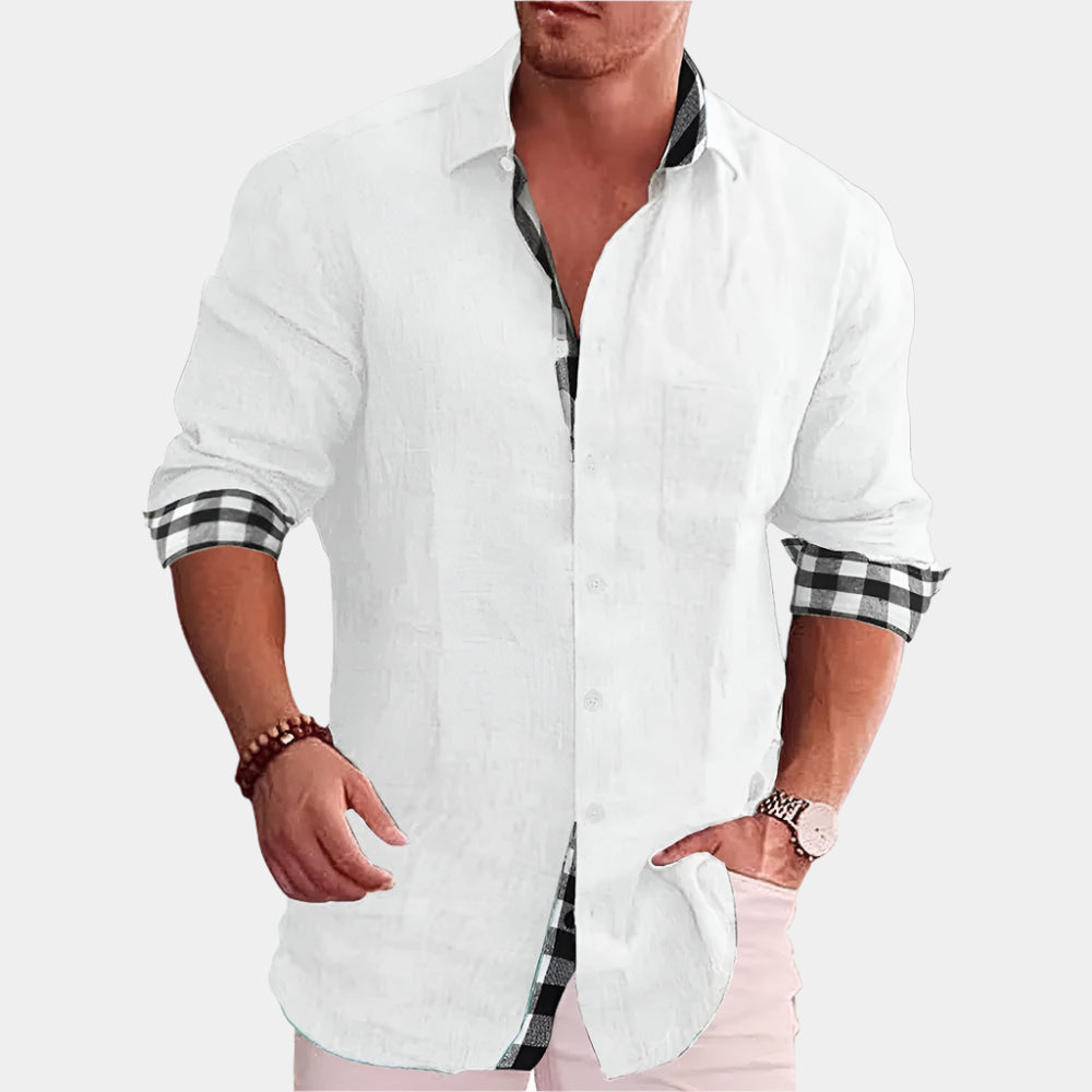 Arvenis UrbanEase Button-Down Shirt - Arvenis Co.