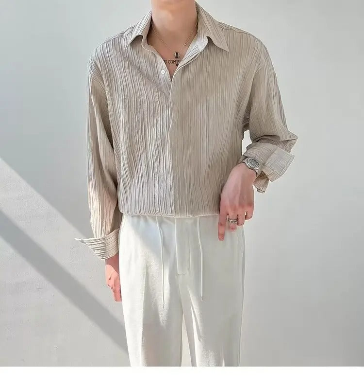 Vintage Long-Sleeved Shirt - Arvenis Co.