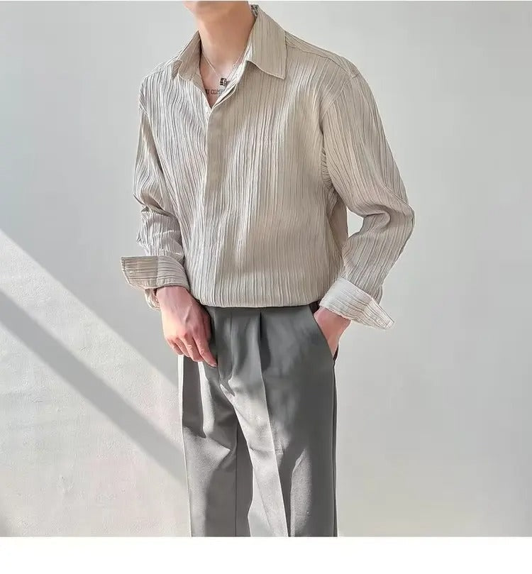 Vintage Long-Sleeved Shirt - Arvenis Co.