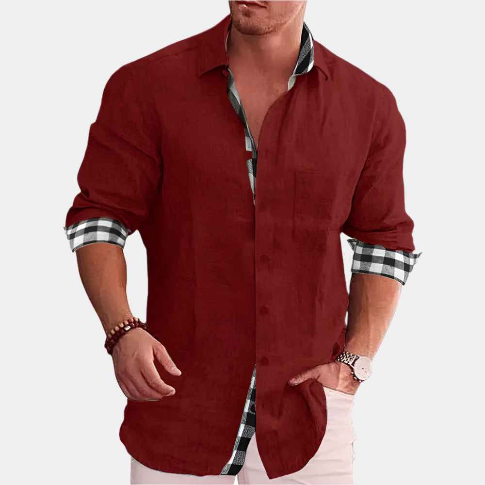 Arvenis UrbanEase Button-Down Shirt - Arvenis Co.