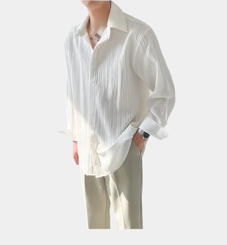 Vintage Long-Sleeved Shirt - Arvenis Co.