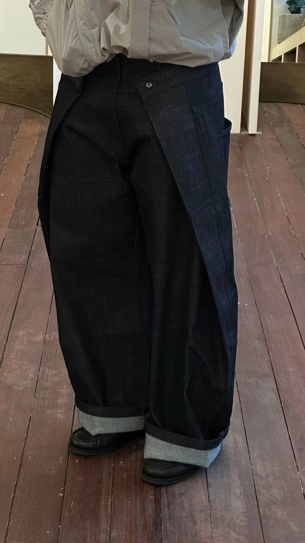 WrapDenim Double Button