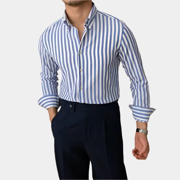 Regal Seersucker Shirt - Arvenis Co.