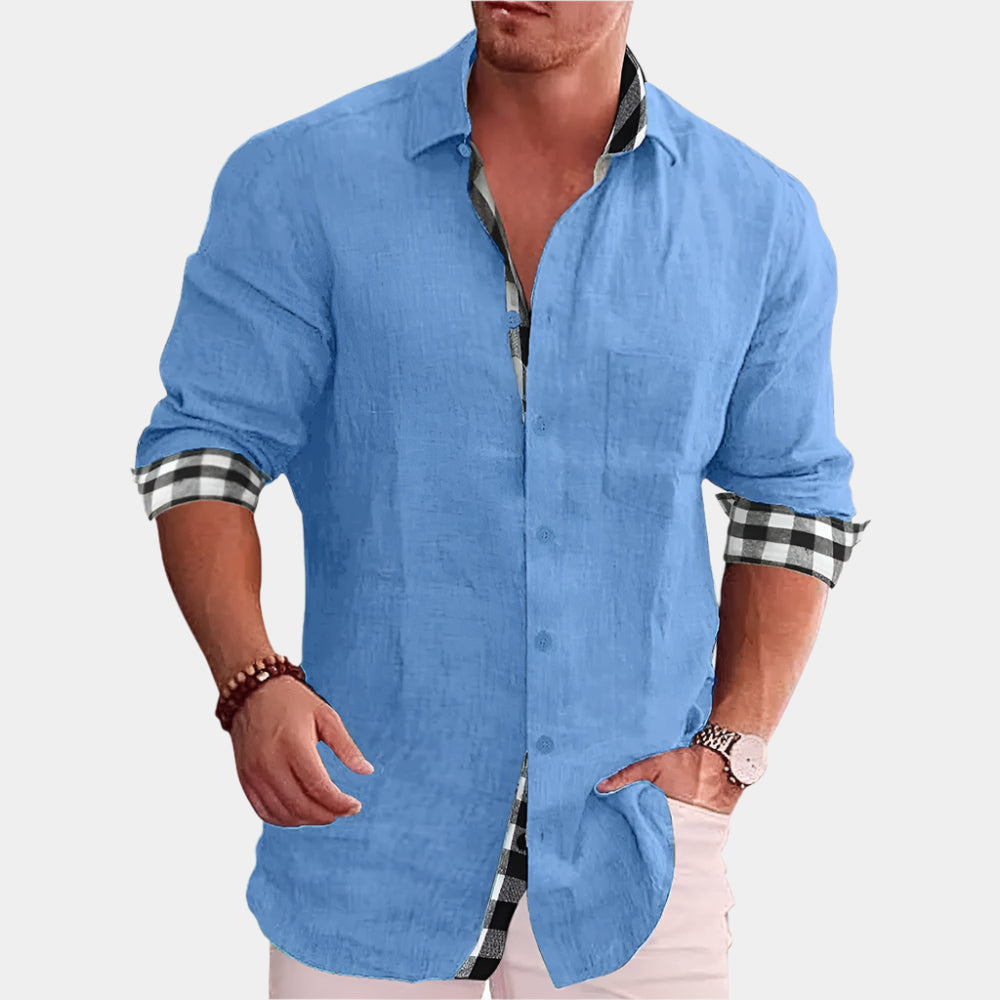 Arvenis UrbanEase Button-Down Shirt - Arvenis Co.