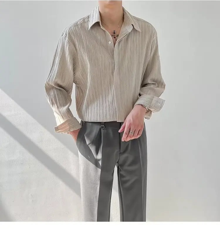 Vintage Long-Sleeved Shirt - Arvenis Co.