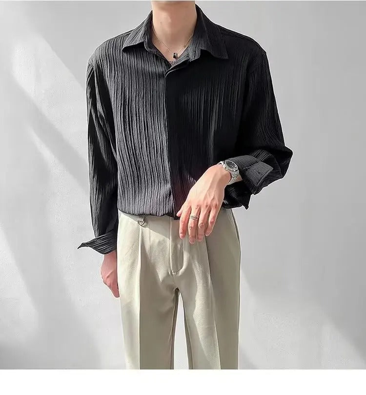 Vintage Long-Sleeved Shirt - Arvenis Co.